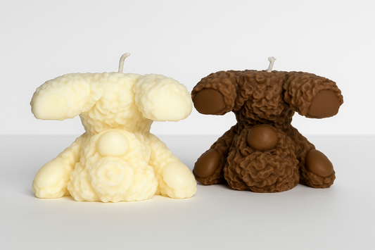 Bärenkerze im Kopfstand